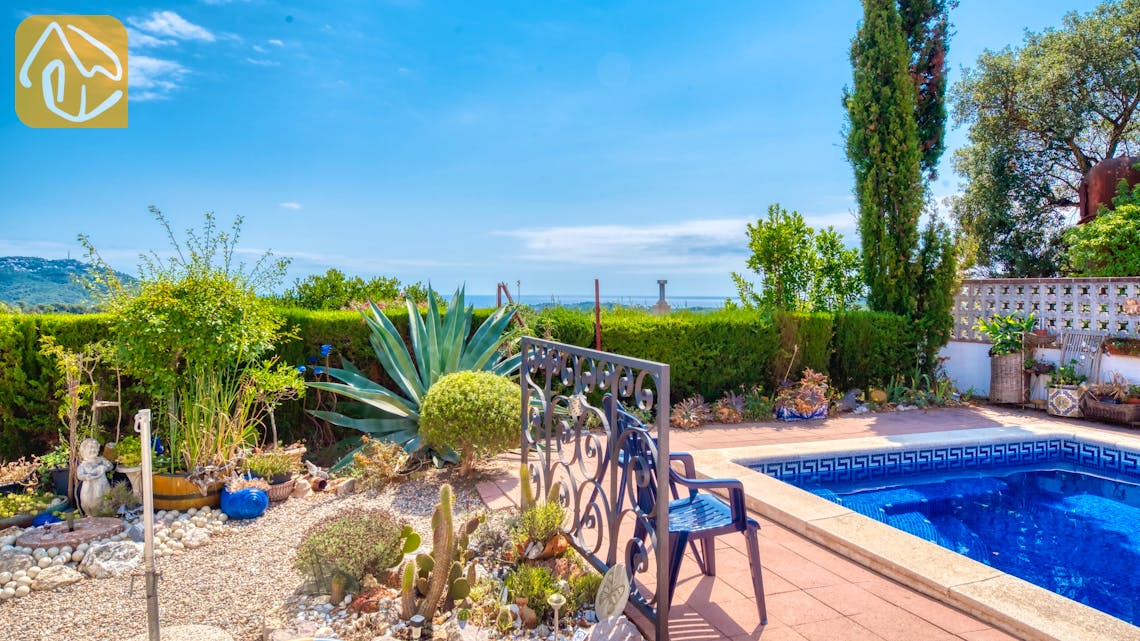 Ferienhäuser Costa Brava Spanien - Villa La Flor - Eine der Aussichten