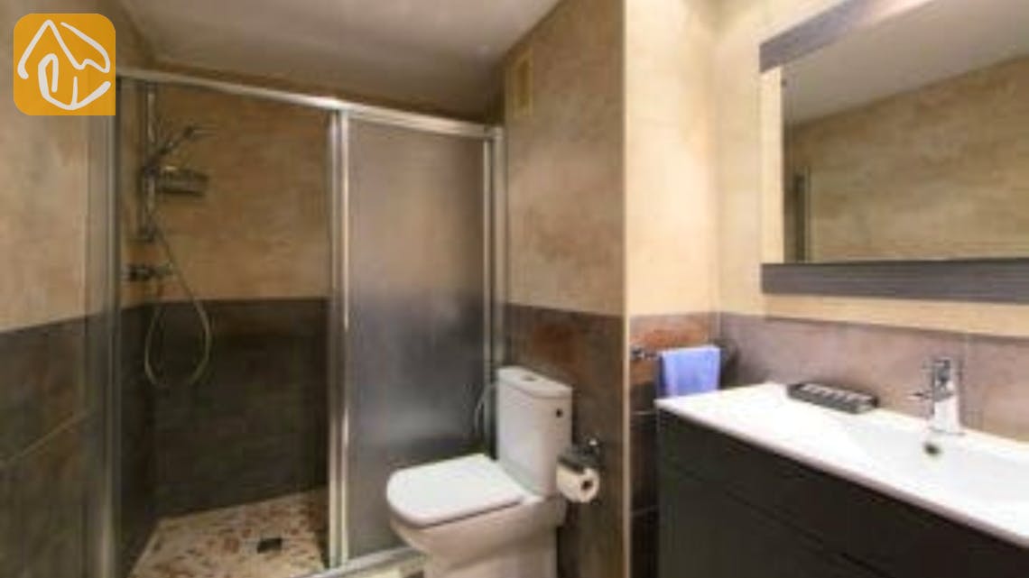 Ferienhäuser Costa Brava Spanien - Apartment Saint Tropez - Badezimmer