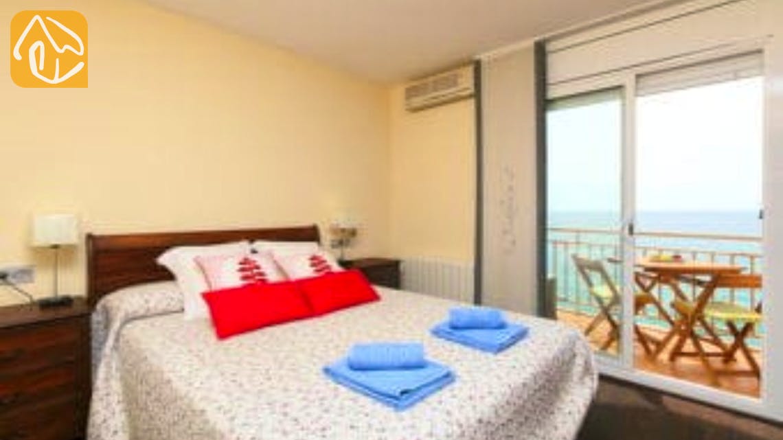 Ferienhäuser Costa Brava Spanien - Apartment Saint Tropez - Schlafzimmer