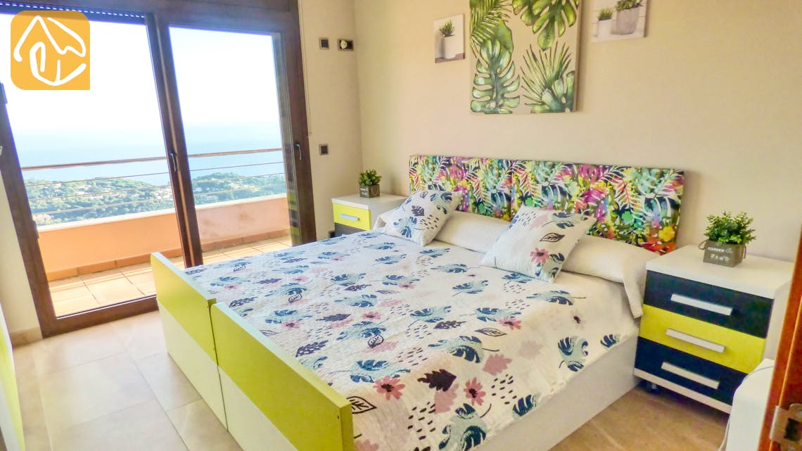 Casas de vacaciones Costa Brava España - Villa Onyx - Dormitorio