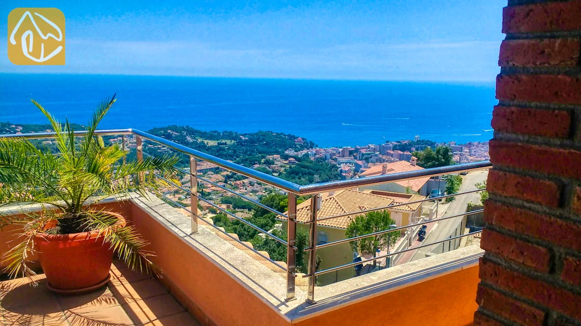 Villas de vacances Costa Brava Espagne - Villa Onyx - une des vues