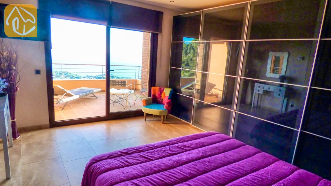 Ferienhäuser Costa Brava Spanien - Villa Onyx - Schlafzimmer