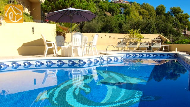 Vakantiehuizen Costa Brava Spanje - Villa Dolphina - Zwembad
