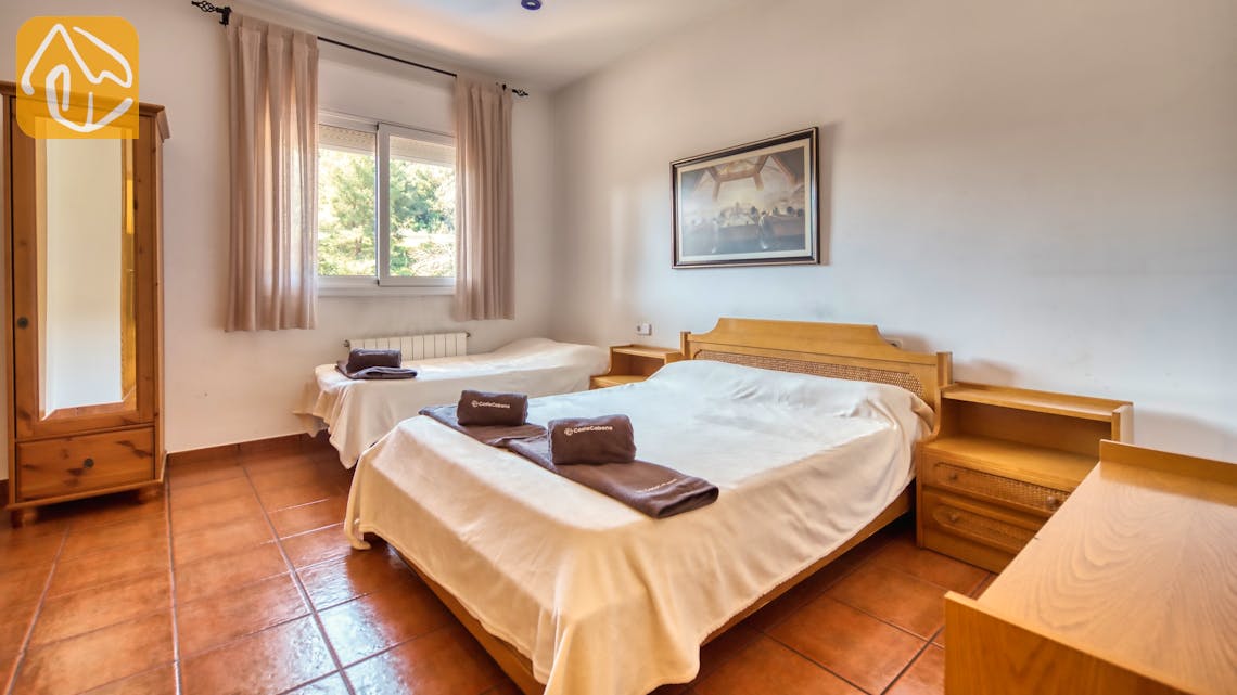 Vakantiehuizen Costa Brava Spanje - Villa Valeria - Slaapkamer