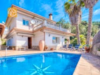 Casas de vacaciones Costa Brava España - Villa Valeria - Piscina