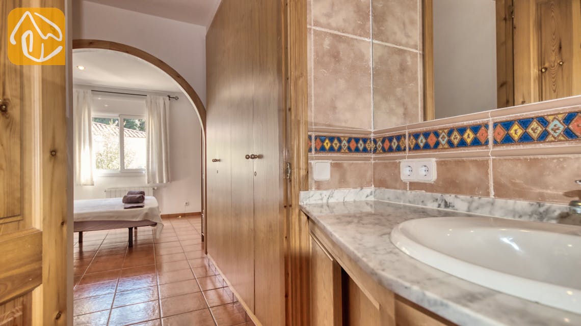 Ferienhäuser Costa Brava Spanien - Villa Valeria - En-suite bathroom 