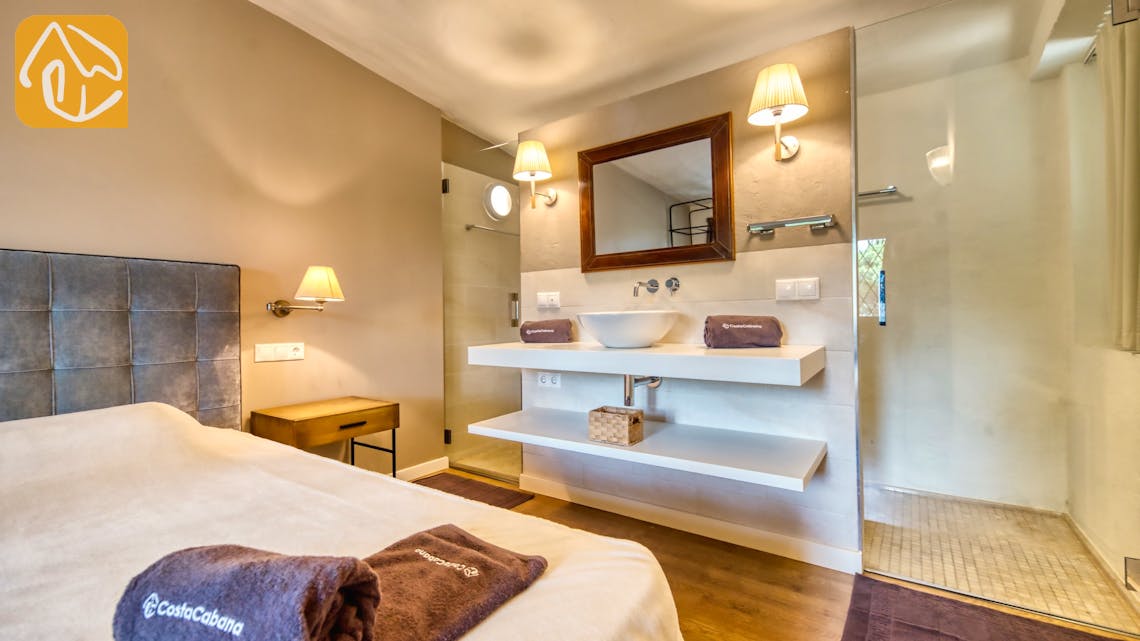 Villas de vacances Costa Brava Espagne - Villa Mar - En-suite bathroom 