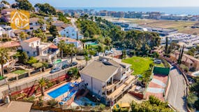 Ferienhäuser Costa Brava Spanien - Villa Iris - Villa Außenbereich