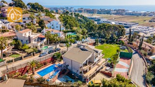 Ferienhäuser Costa Brava Spanien - Villa Iris - Villa Außenbereich