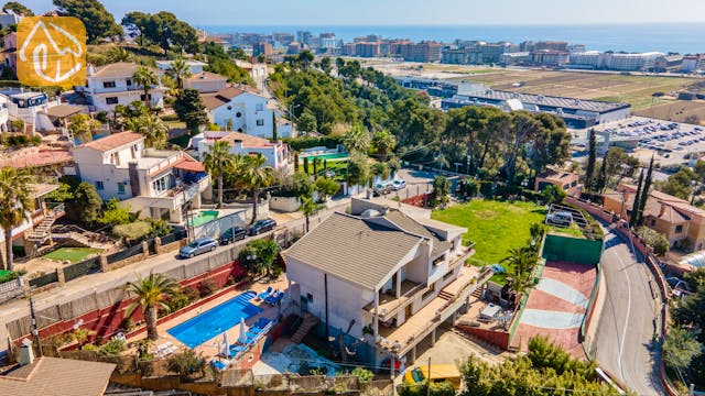 Casas de vacaciones Costa Brava España - Villa Iris - Afuera de la casa