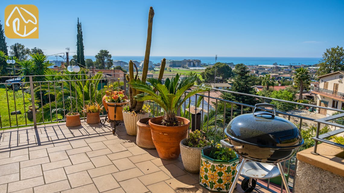 Holiday villas Costa Brava Spain - Villa Iris - One of the views