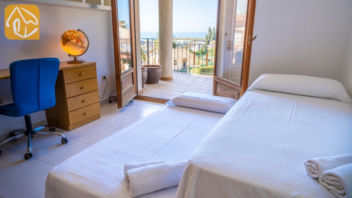 Villas de vacances Costa Brava Espagne - Villa Iris - Chambre a coucher
