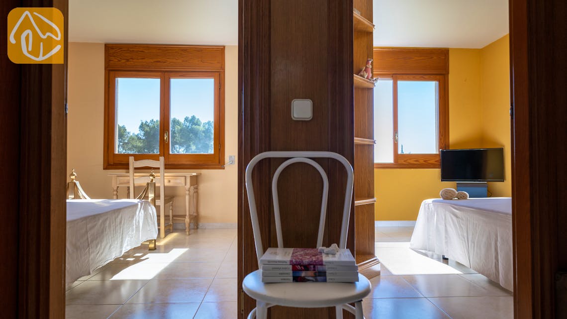 Casas de vacaciones Costa Brava España - Villa Iris - Dormitorio