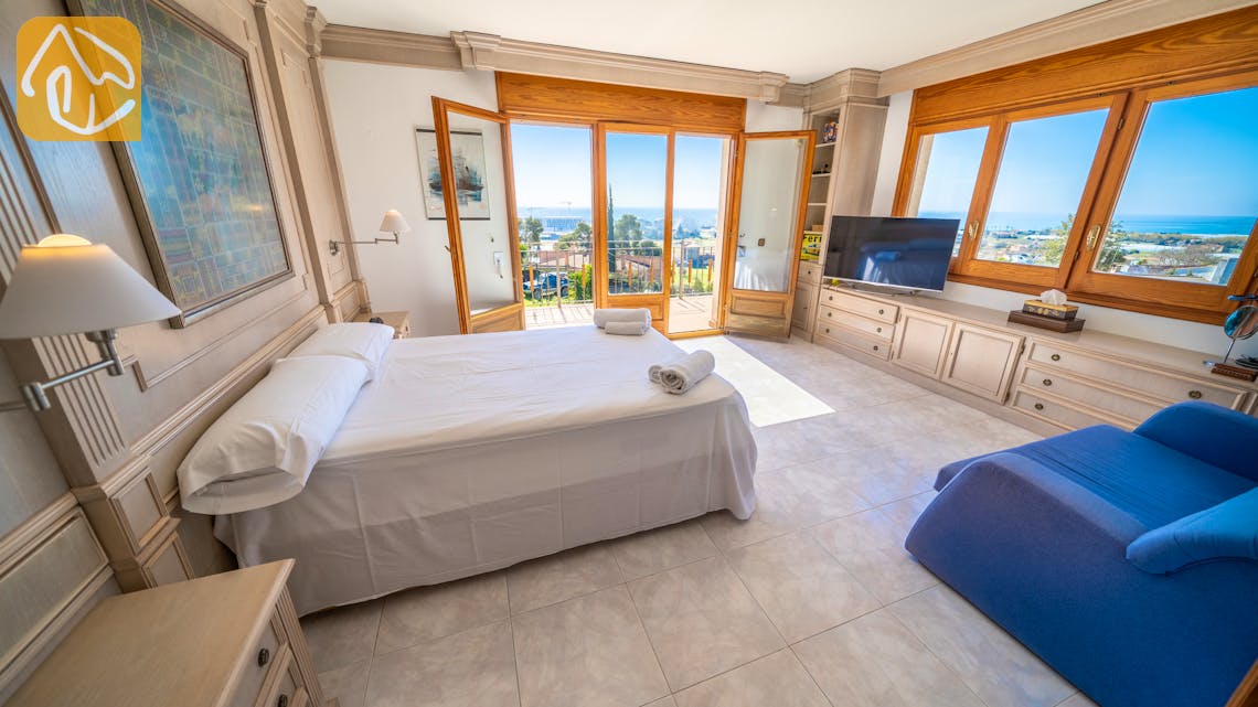 Villas de vacances Costa Brava Espagne - Villa Iris - Chambre a coucher