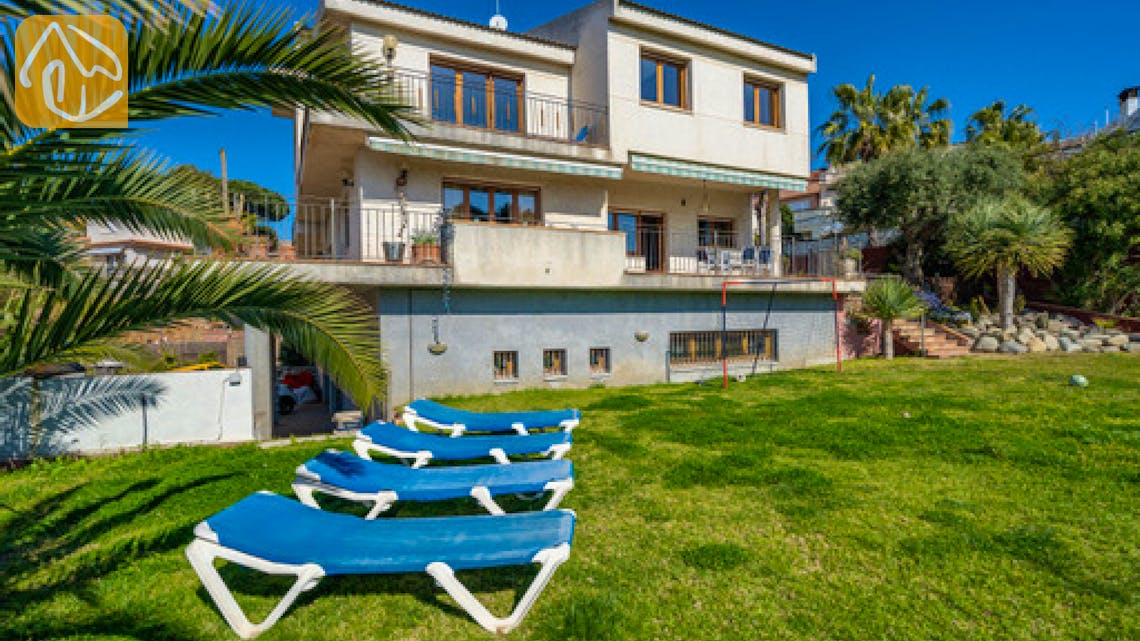 Ferienhäuser Costa Brava Spanien - Villa Iris - Garten