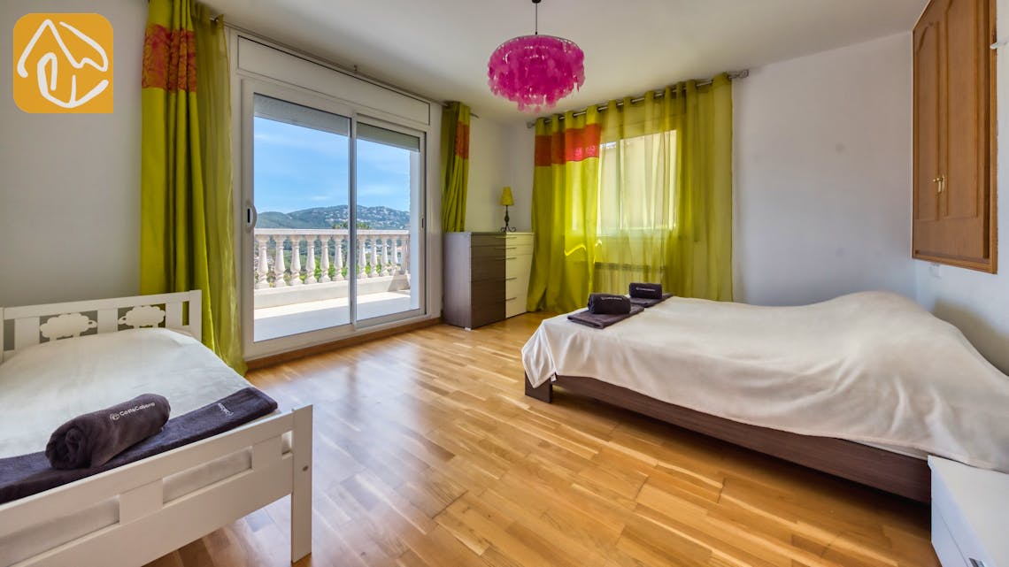 Ferienhäuser Costa Brava Spanien - Villa Primavera - Schlafzimmer