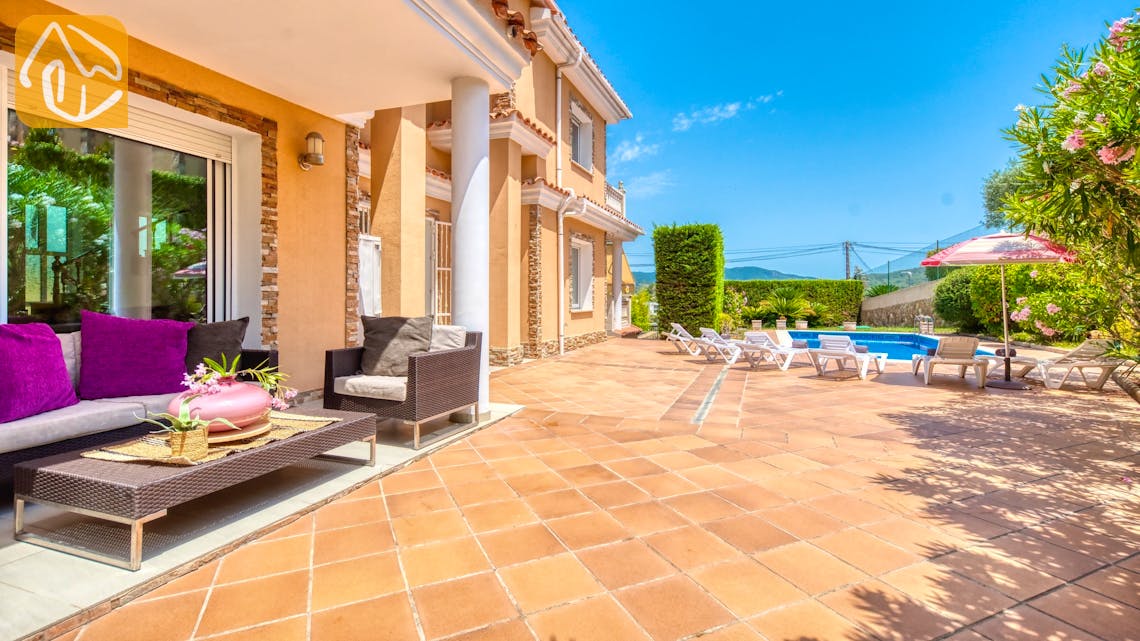 Vakantiehuizen Costa Brava Spanje - Villa Primavera - Lounge gedeelte