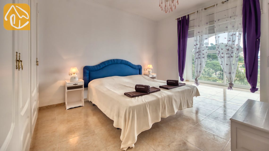 Villas de vacances Costa Brava Espagne - Villa Sunrise - Chambre a coucher