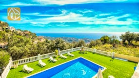 Ferienhaus Costa Brava Spanien - Villa Sunrise - Eine der Aussichten