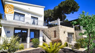 Casas de vacaciones Costa Brava España - Villa Davina - Afuera de la casa