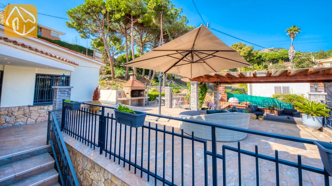 Ferienhäuser Costa Brava Spanien - Villa Davina - Terrasse