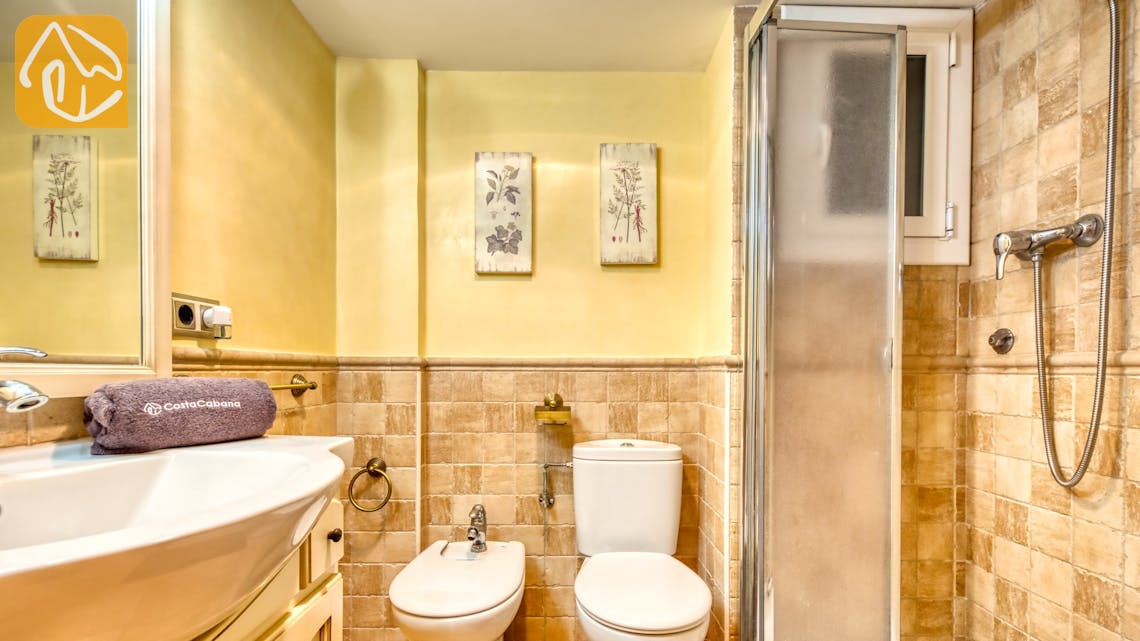 Holiday villas Costa Brava Spain - Apartment Kerstina - Bathroom