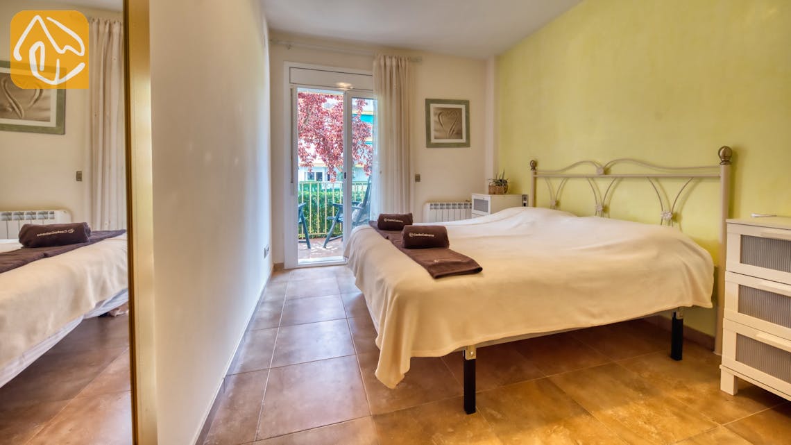 Ferienhäuser Costa Brava Spanien - Apartment Kerstina - Schlafzimmer