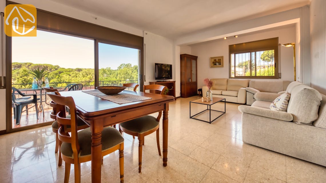 Holiday villas Costa Brava Spain - Villa Montse - Living area