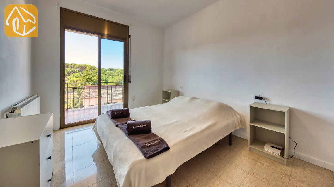 Casas de vacaciones Costa Brava España - Villa Montse - Dormitorio