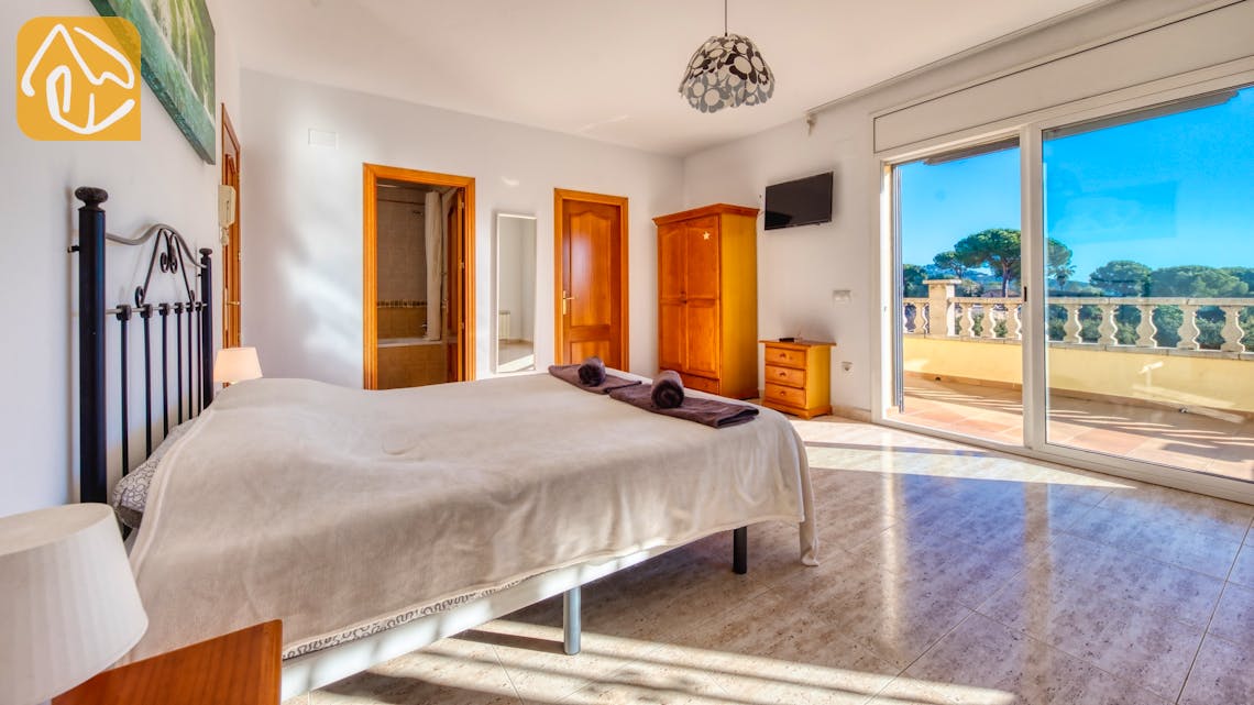 Ferienhäuser Costa Brava Spanien - Villa Holiday - Schlafzimmer