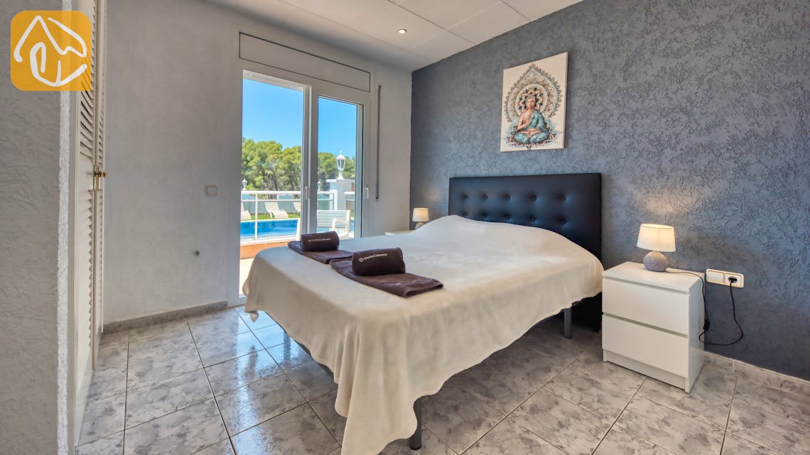 Villas de vacances Costa Brava Espagne - Villa Maribel - Chambre a coucher
