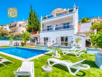 Casas de vacaciones Costa Brava España - Villa Maribel - Tumbonas