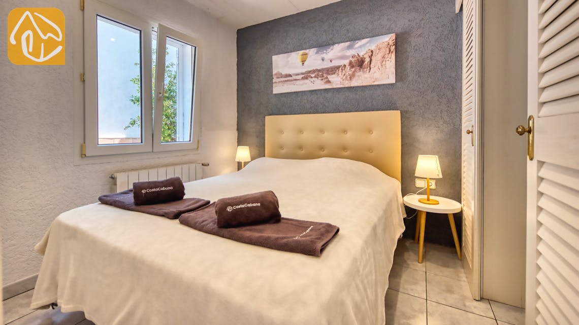 Ferienhäuser Costa Brava Spanien - Villa Maribel - Schlafzimmer