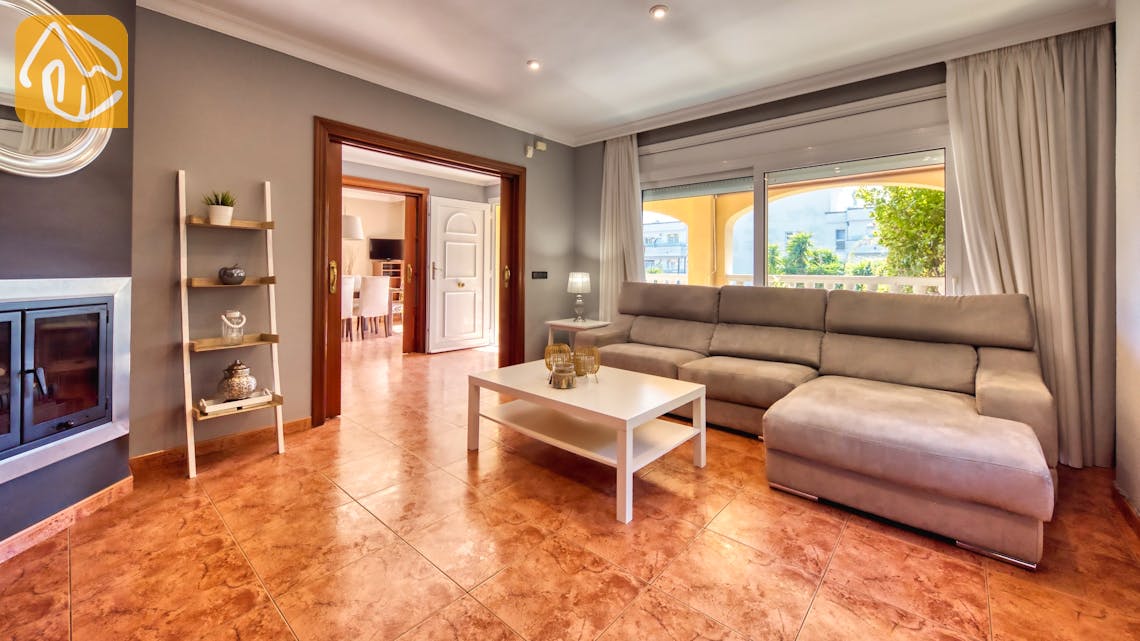 Ferienhäuser Costa Brava Spanien - Villa Summertime - Wohnzimmer
