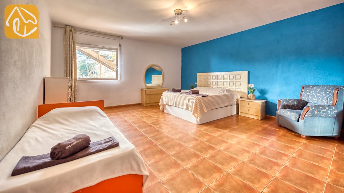 Holiday villas Costa Brava Spain - Villa Marysol - Bedroom
