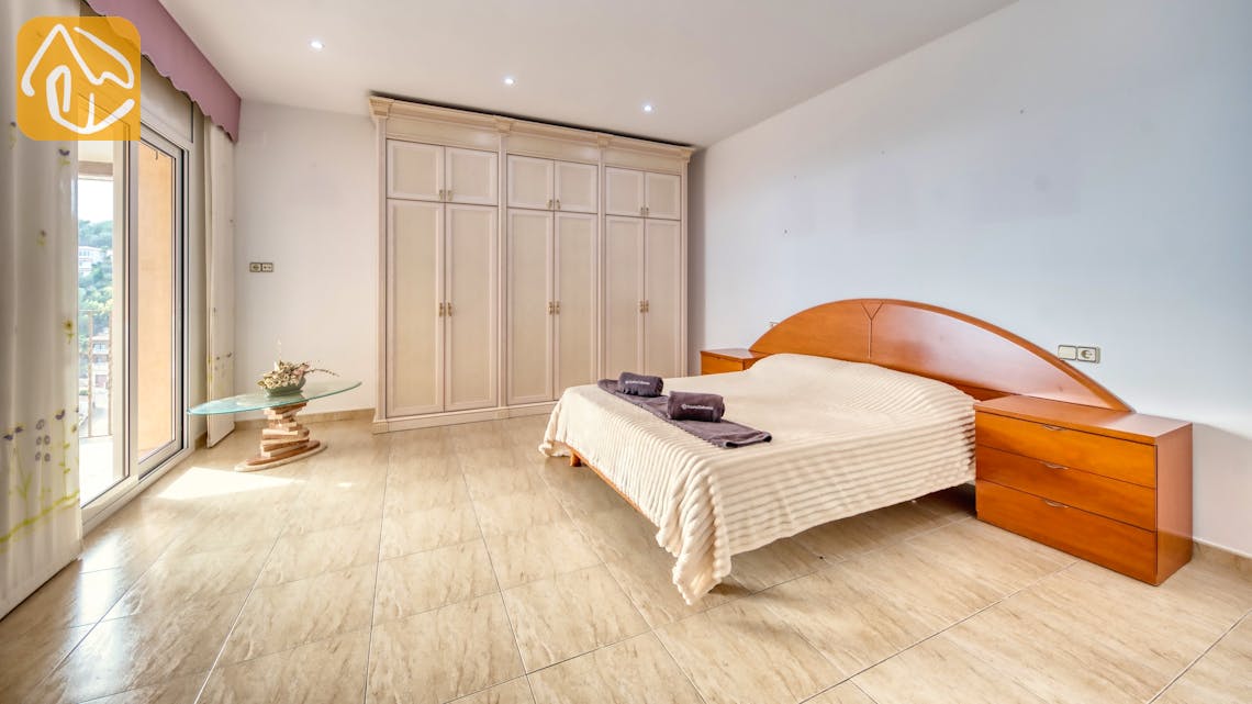 Villas de vacances Costa Brava Espagne - Villa Marysol - Chambre a coucher