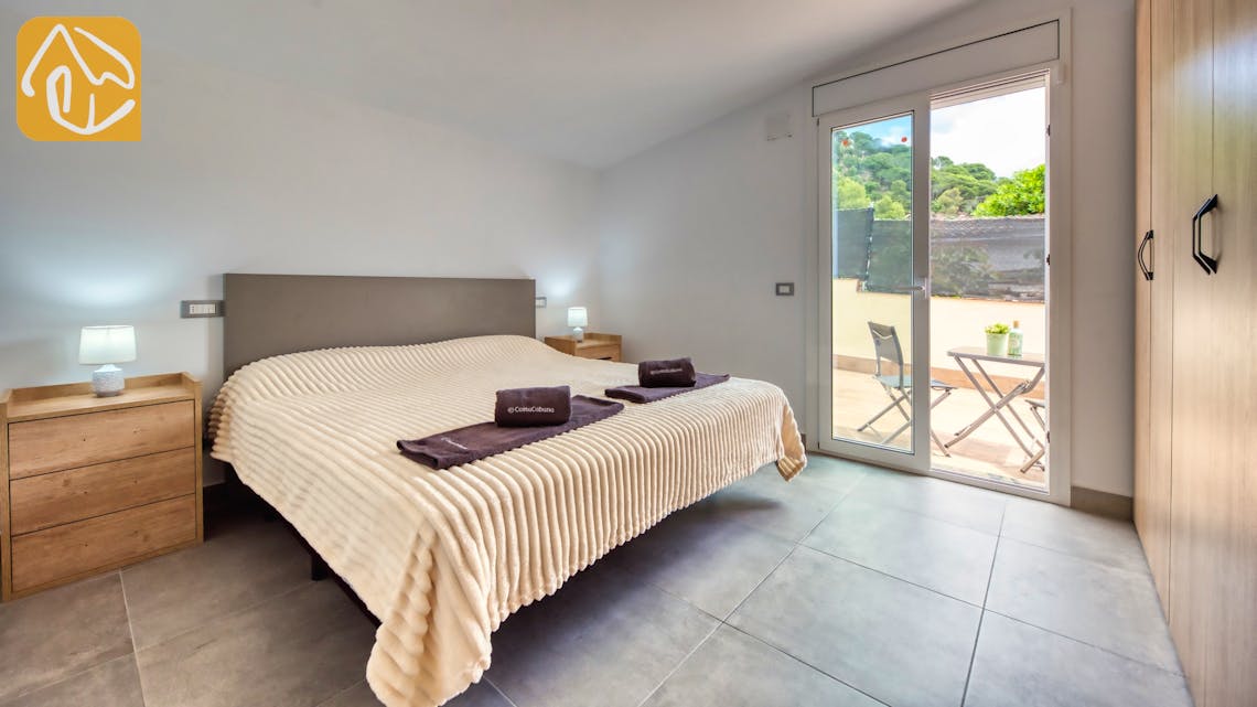 Villas de vacances Costa Brava Espagne - Villa BellaVista - Chambre a coucher