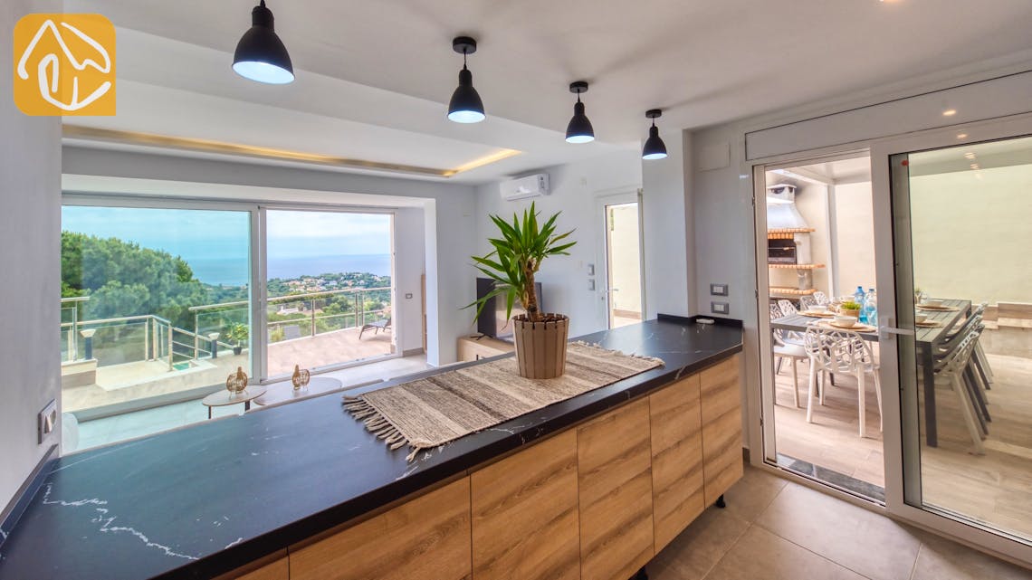 Vakantiehuizen Costa Brava Spanje - Villa BellaVista - Open plan kitchen