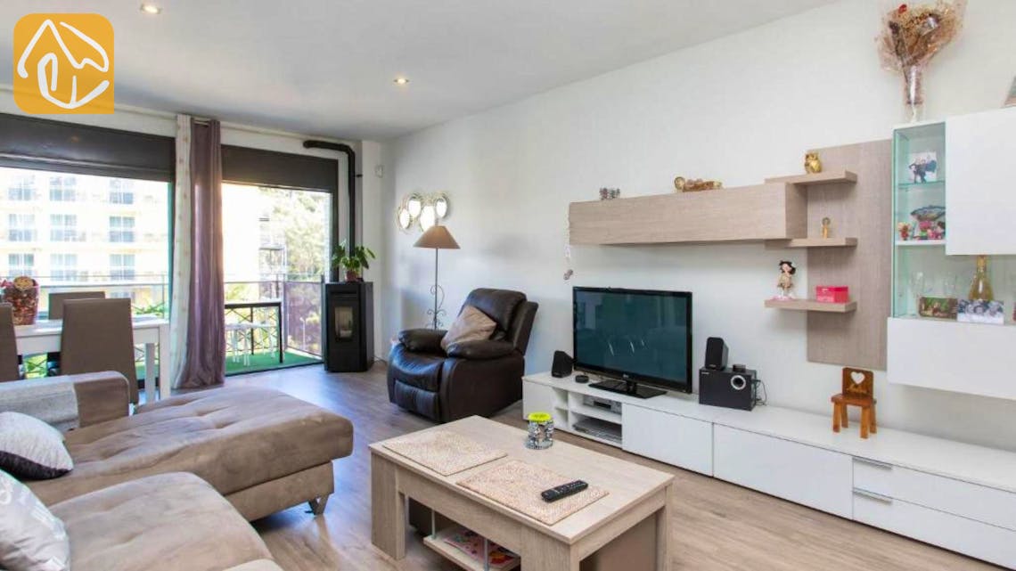 Holiday villas Costa Brava Spain - Apartment Jessica - Living area