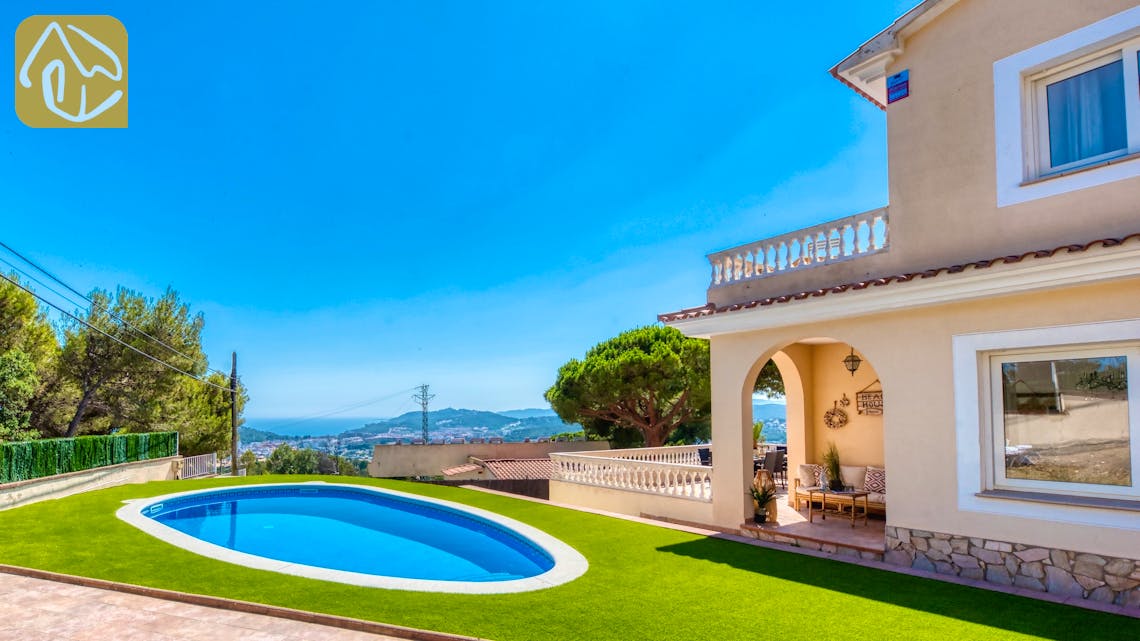 Casas de vacaciones Costa Brava España - Villa Ibiza - Una de las vistas