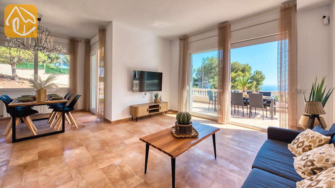 Casas de vacaciones Costa Brava España - Villa Ibiza - Salón