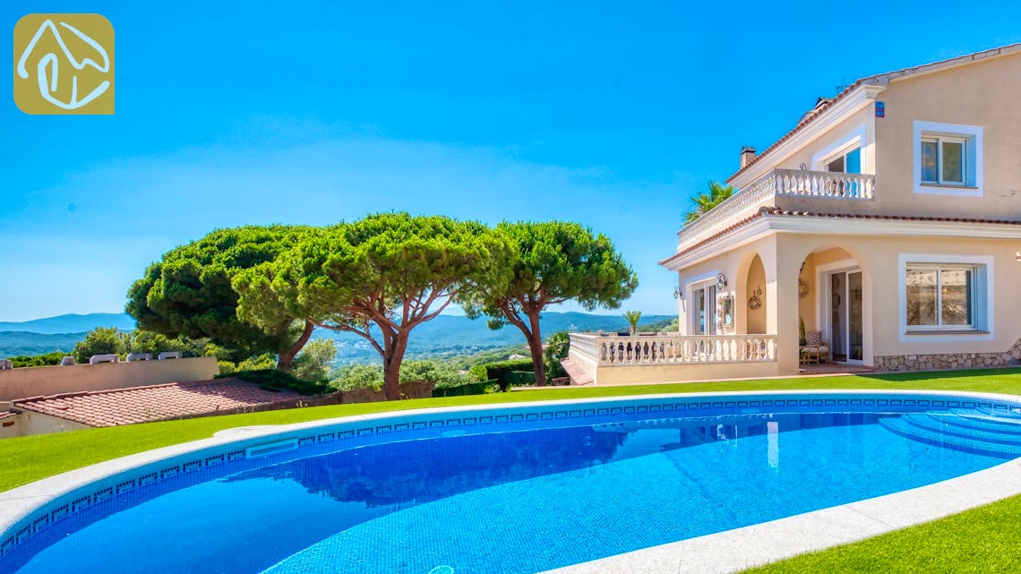 Casas de vacaciones Costa Brava España - Villa Ibiza - Piscina