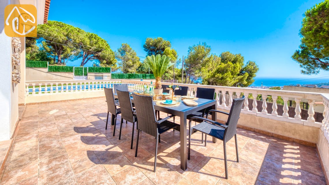 Casas de vacaciones Costa Brava España - Villa Ibiza - Terraza