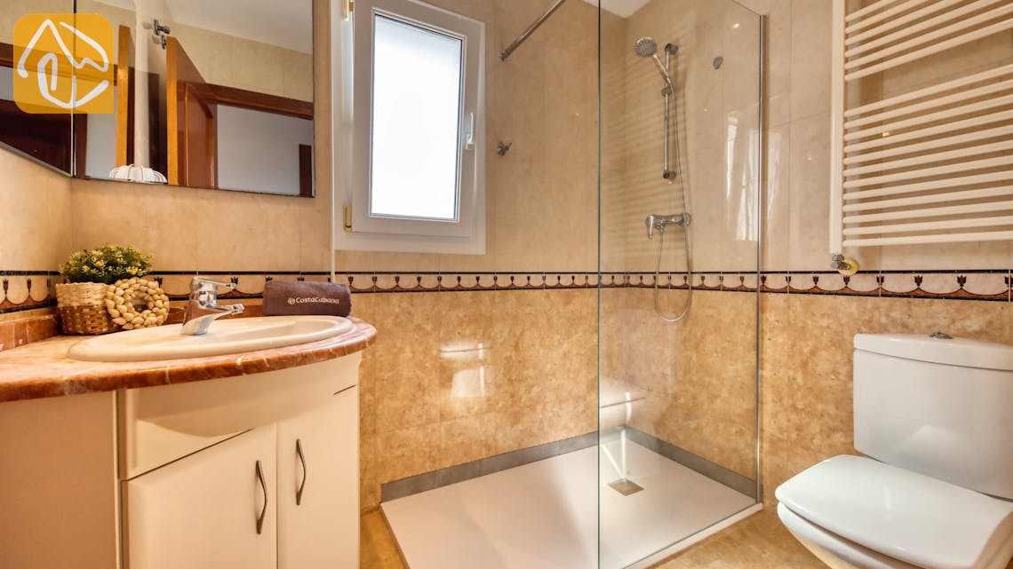 Vakantiehuizen Costa Brava Spanje - Villa Ibiza - Badkamer