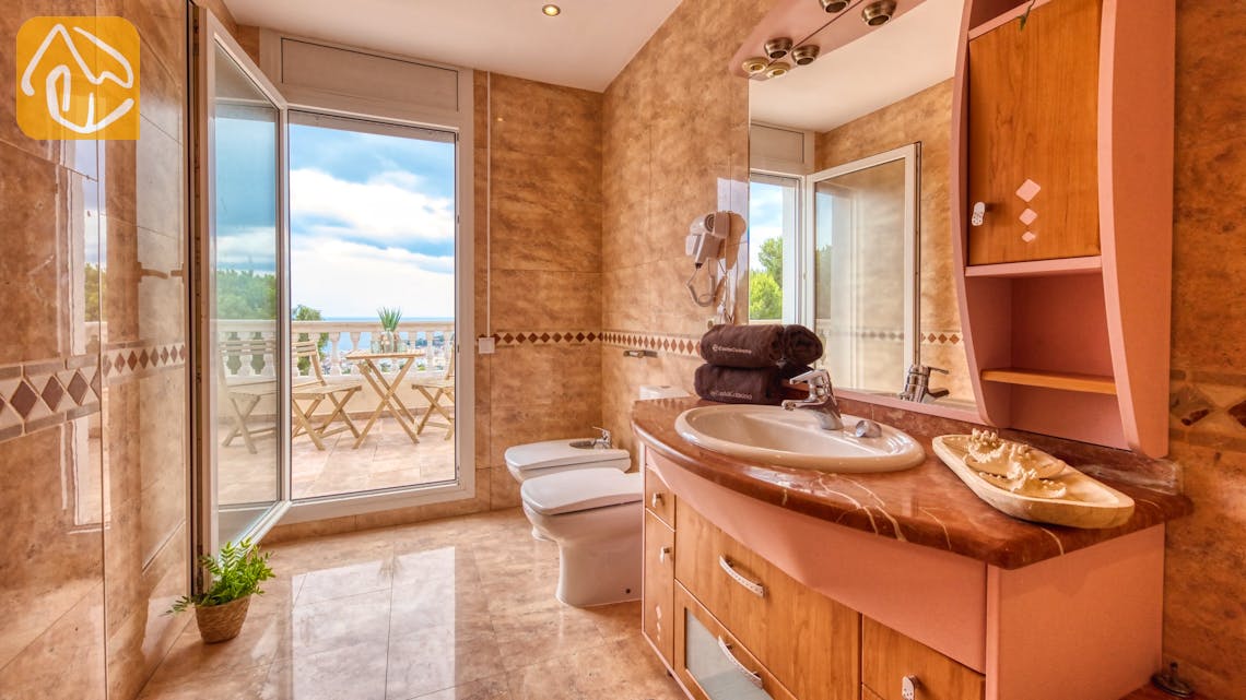 Vakantiehuizen Costa Brava Spanje - Villa Ibiza - En-suite bathroom 