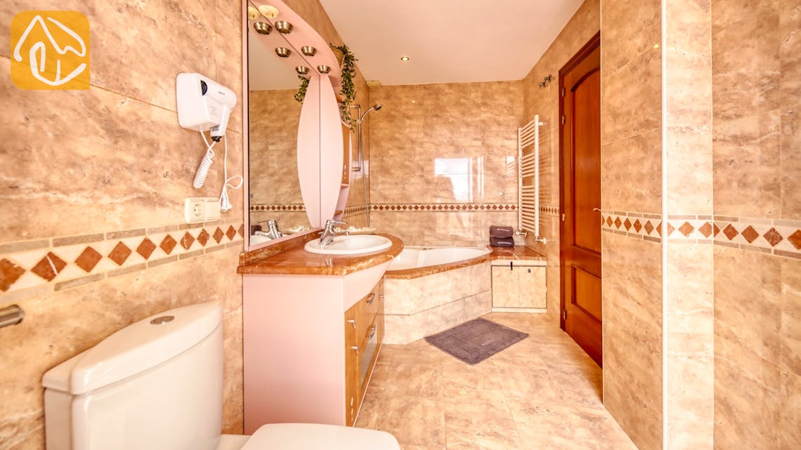 Vakantiehuizen Costa Brava Spanje - Villa Ibiza - En-suite bathroom 