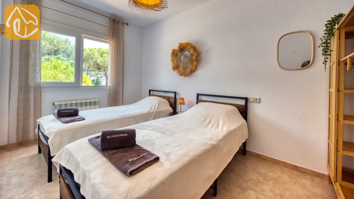 Vakantiehuizen Costa Brava Spanje - Villa Ibiza - Slaapkamer