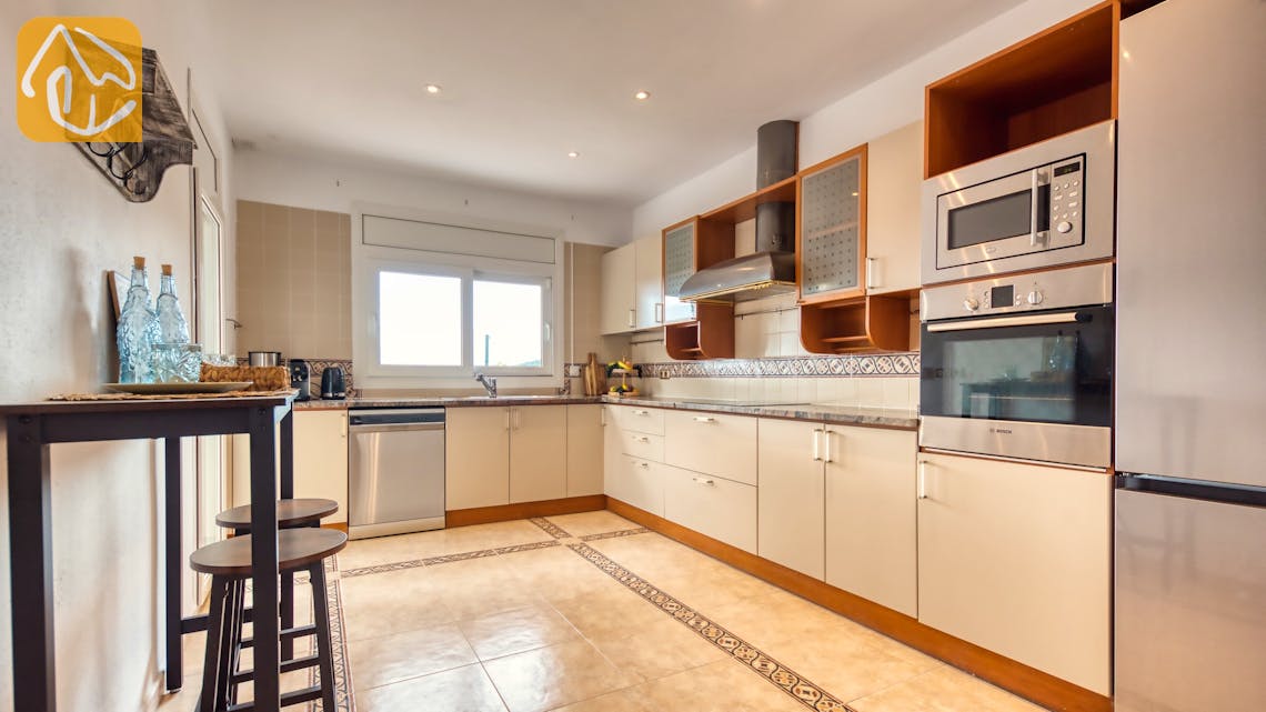Vakantiehuizen Costa Brava Spanje - Villa Ibiza - Keuken