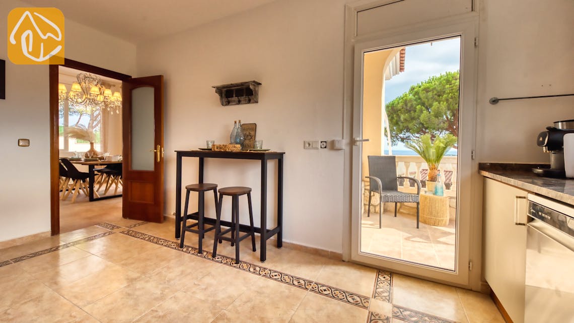 Vakantiehuizen Costa Brava Spanje - Villa Ibiza - Keuken